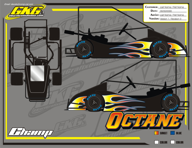 OCTANE CHAMP SIDE WRAPS